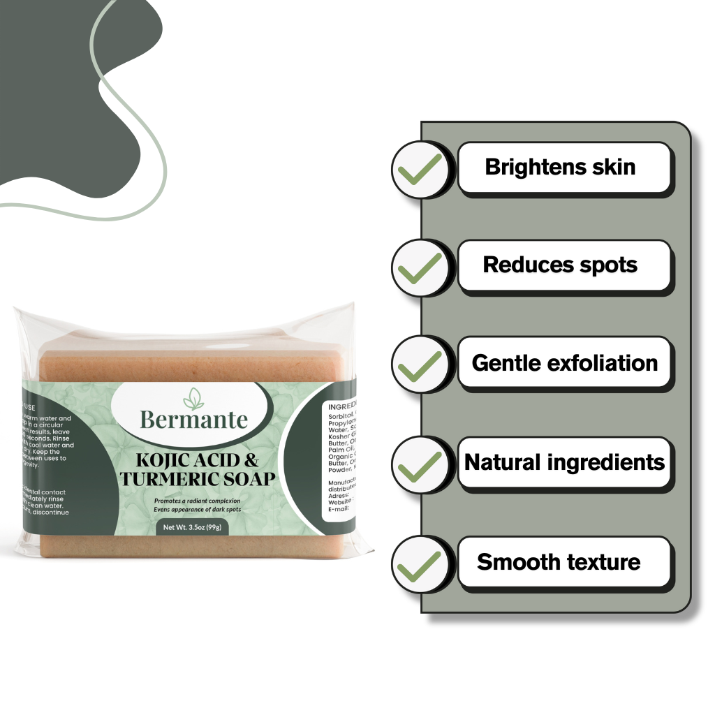 Kojic Acid & Turmeric Soap